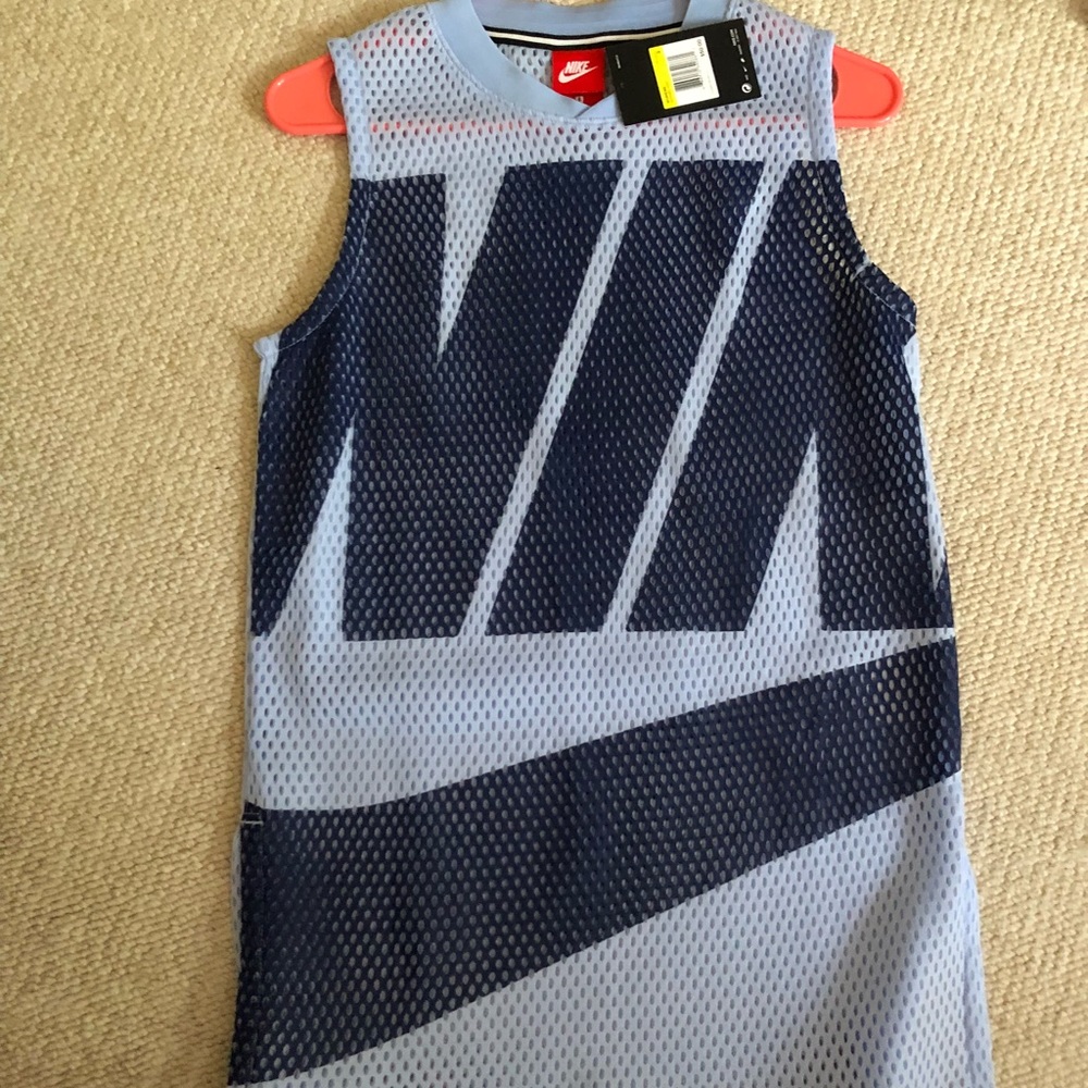 Nike Blue Mesh Shirt